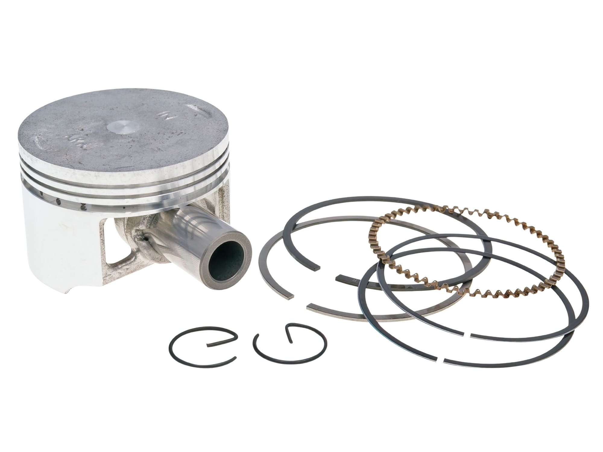 NK600.69 Pistone completo Naraku 125cc 52 /4mm Honda SH / NES / FES / PES / Keeway Outlook / Tell Logik 125, COD: NK600.69