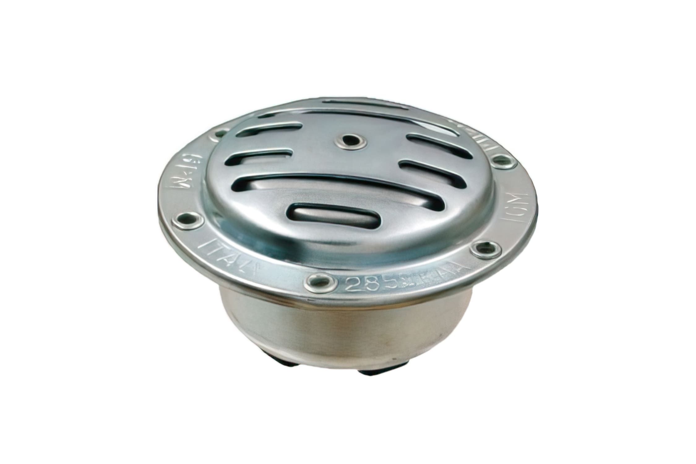 R246070050 Horn RMS D.72mm 6V AC zinc-plated, Vespa PX 125 - 200cc