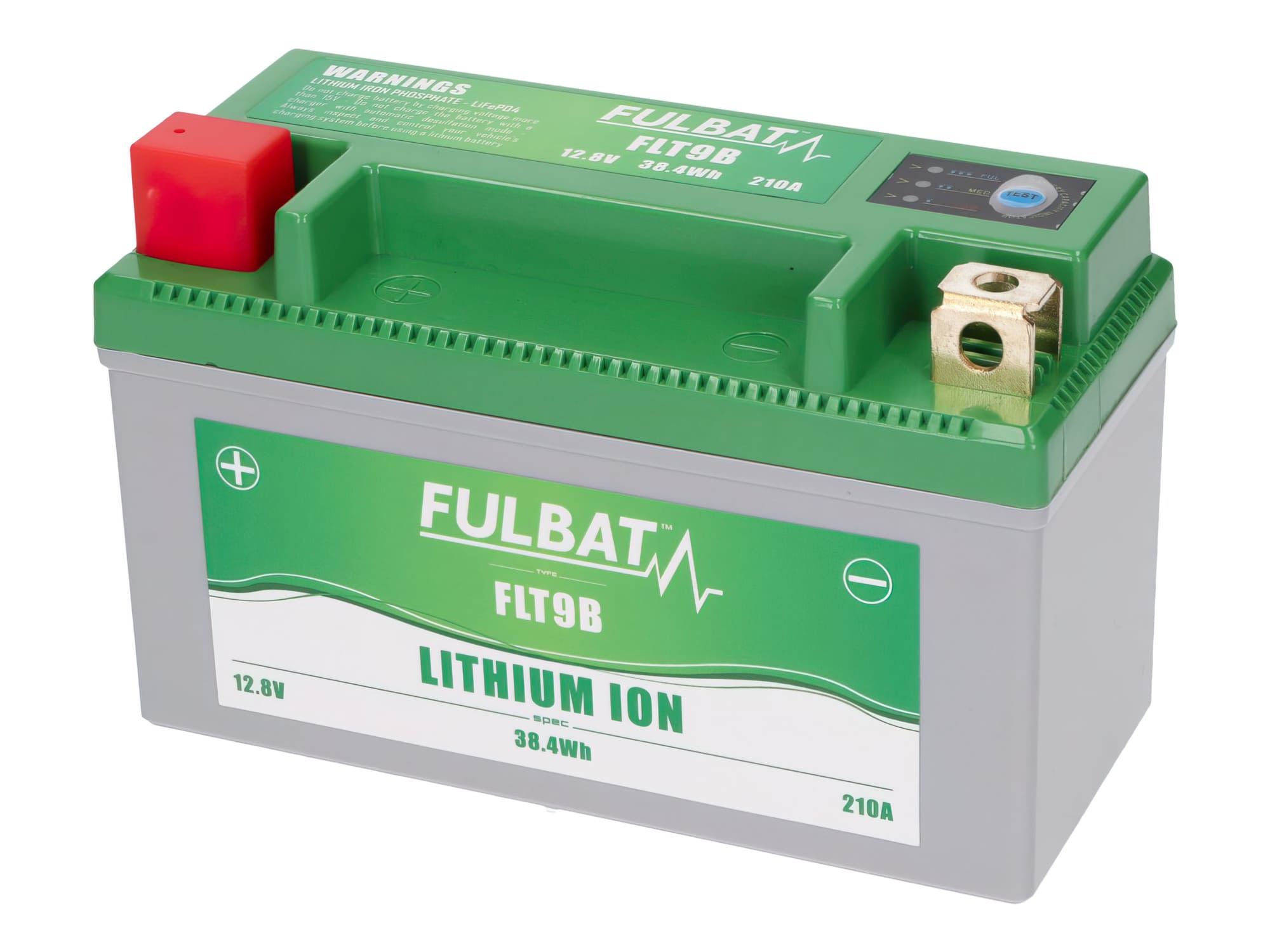 FB560505 Fulbat FLT9B Lithium-Ion Maintenance-Free Battery - Ready to Install
