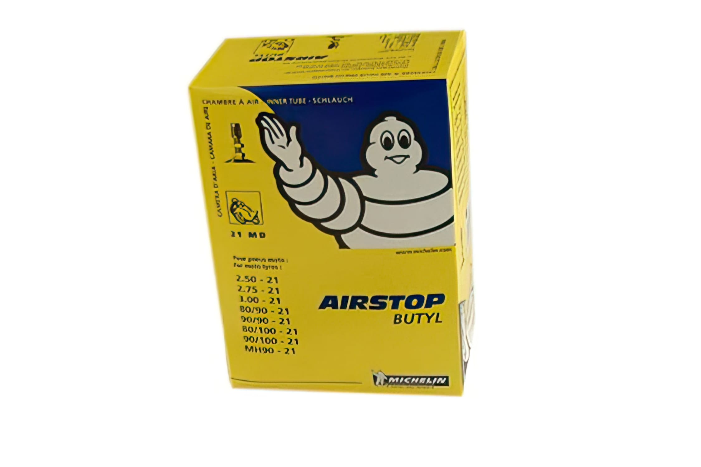 CGN460473 Camera Aria Michelin 21'' 2.50-2.75-3.0 0X21 - 80 à 90/90 X100X21 - valvola diritta, COD: CGN460473