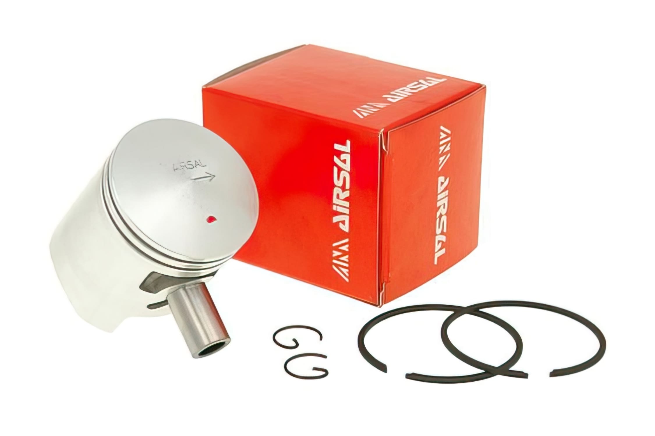 C06030844 Pistone d.44mm Airsal Alu 65cc Puch Maxi (alette piccole), COD: C06030844