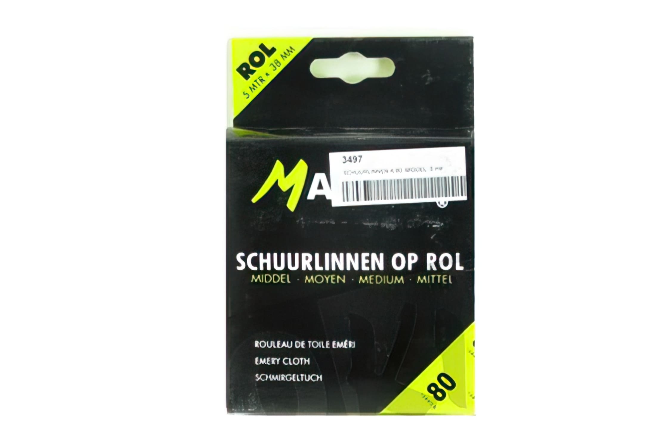 MF99.00146 Carta abrasiva a nastro 5m / 80 grana media, COD: MF99.00146