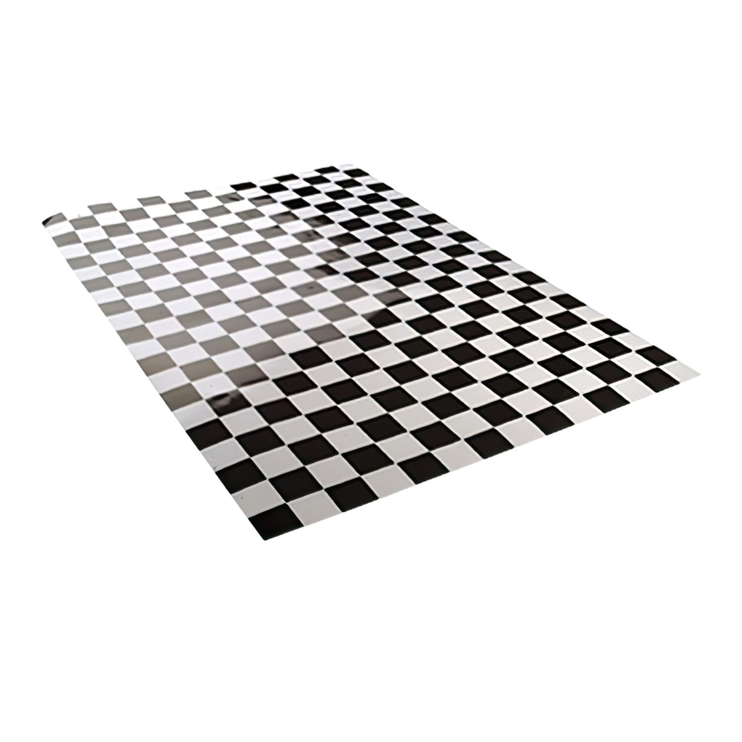 CGN293312 Foglio adesivi scacchieria 20x24cm nero / bianco, COD: CGN293312