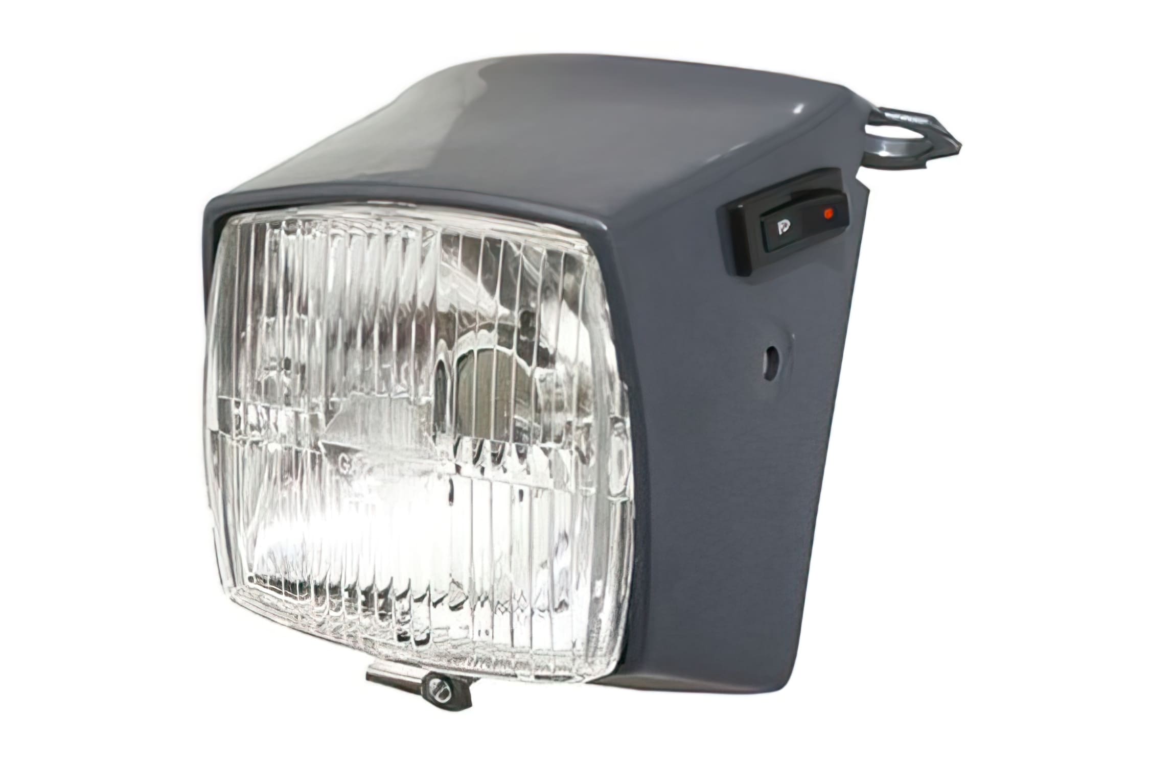 MF04.301 Faro qualità originale 12V grigia Peugeot 103 MVL / Vogue, COD: MF04.301