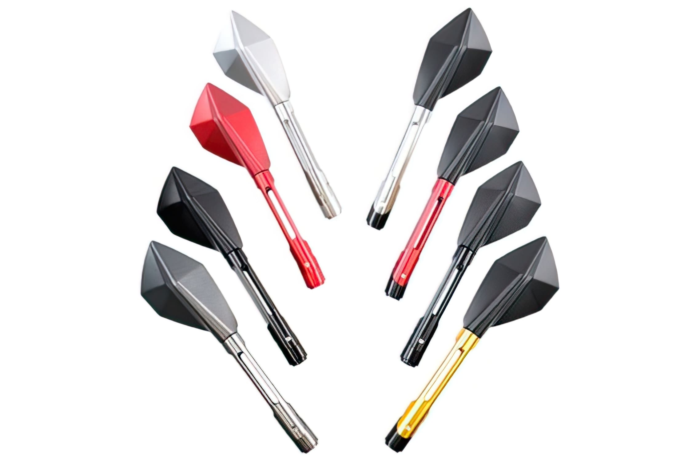 STR-255.12/TI Specchietto Echo CNC lungo titanio, COD: STR-255.12/TI