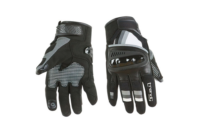 CGN507877 Guanti estivi Trendy Ceara nero / grigio S - Billaricambi SRLS