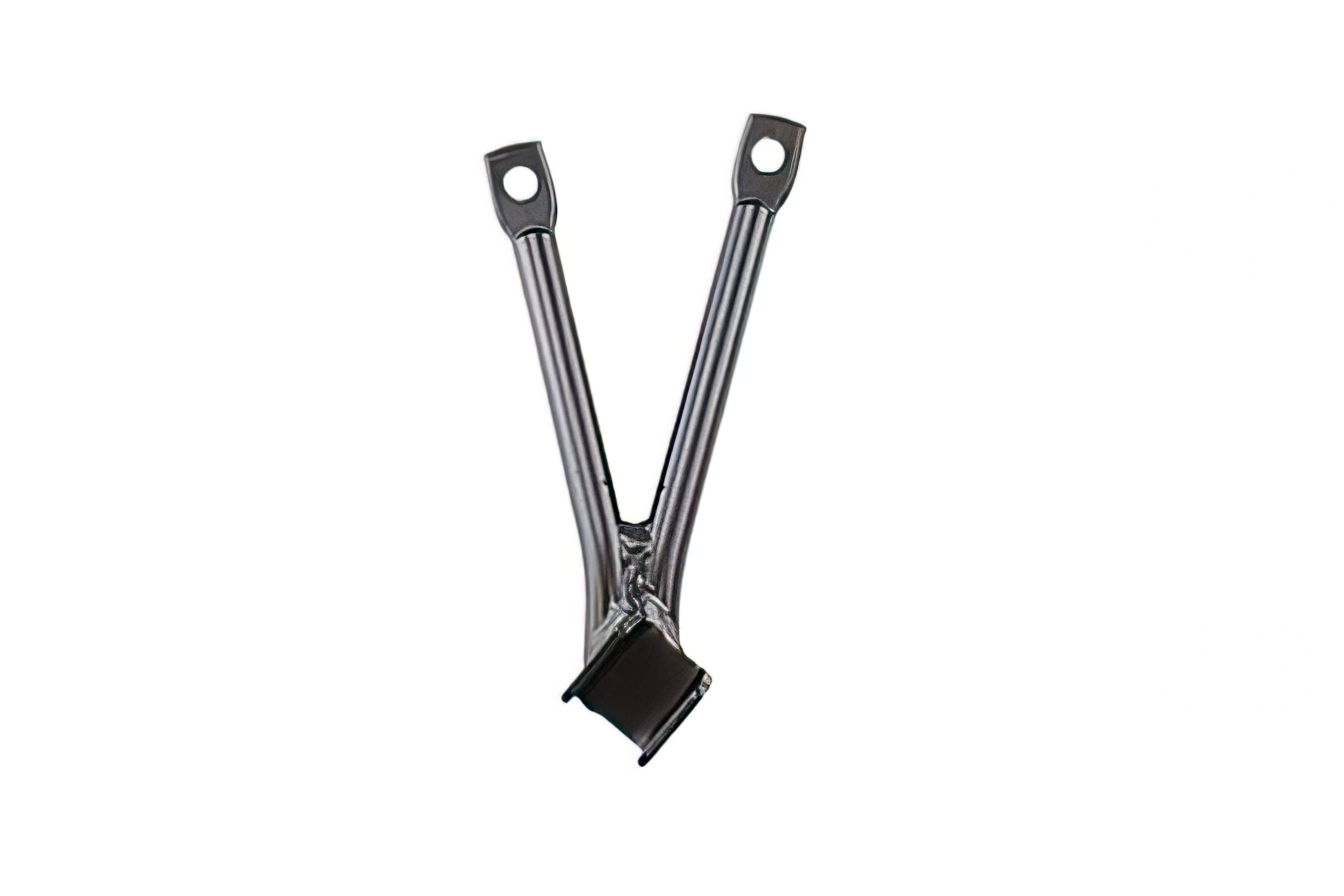 OE-RIE9805108 Supporto Poggiapiedi passeggero sinistra ricambio originale Rieju MRT / MRT Pro, COD: OE-RIE9805108