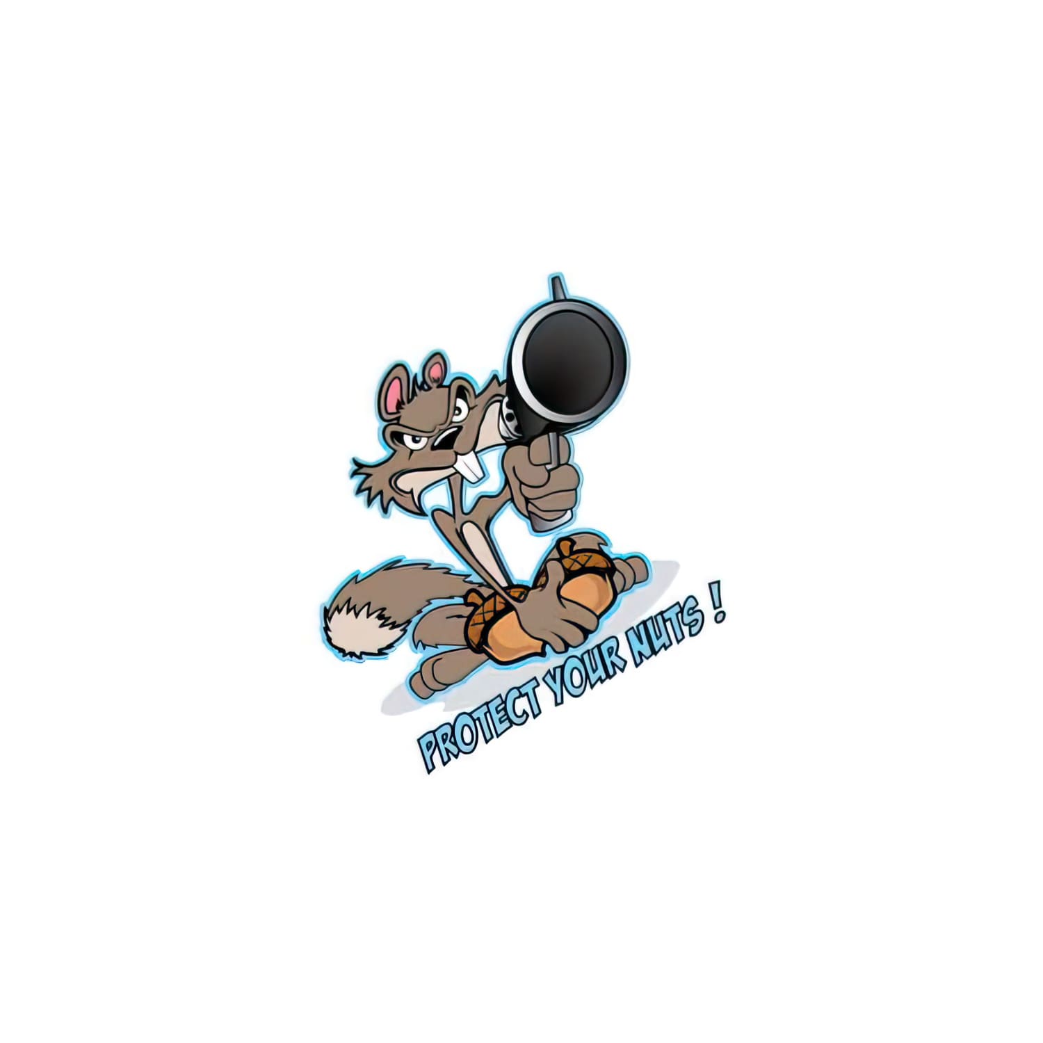 RC00006 Adesivo Lethal Threat Protect Your Nuts 7x11cm, COD: RC00006