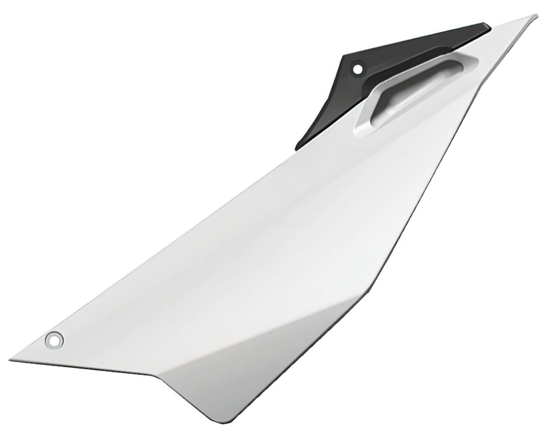 YCF-110-14-048/WH Carena laterale posteriore sinistra bianco Pit Bike YCF Pilot / Factory SP dopo 2016, COD: YCF-110-14-048/WH