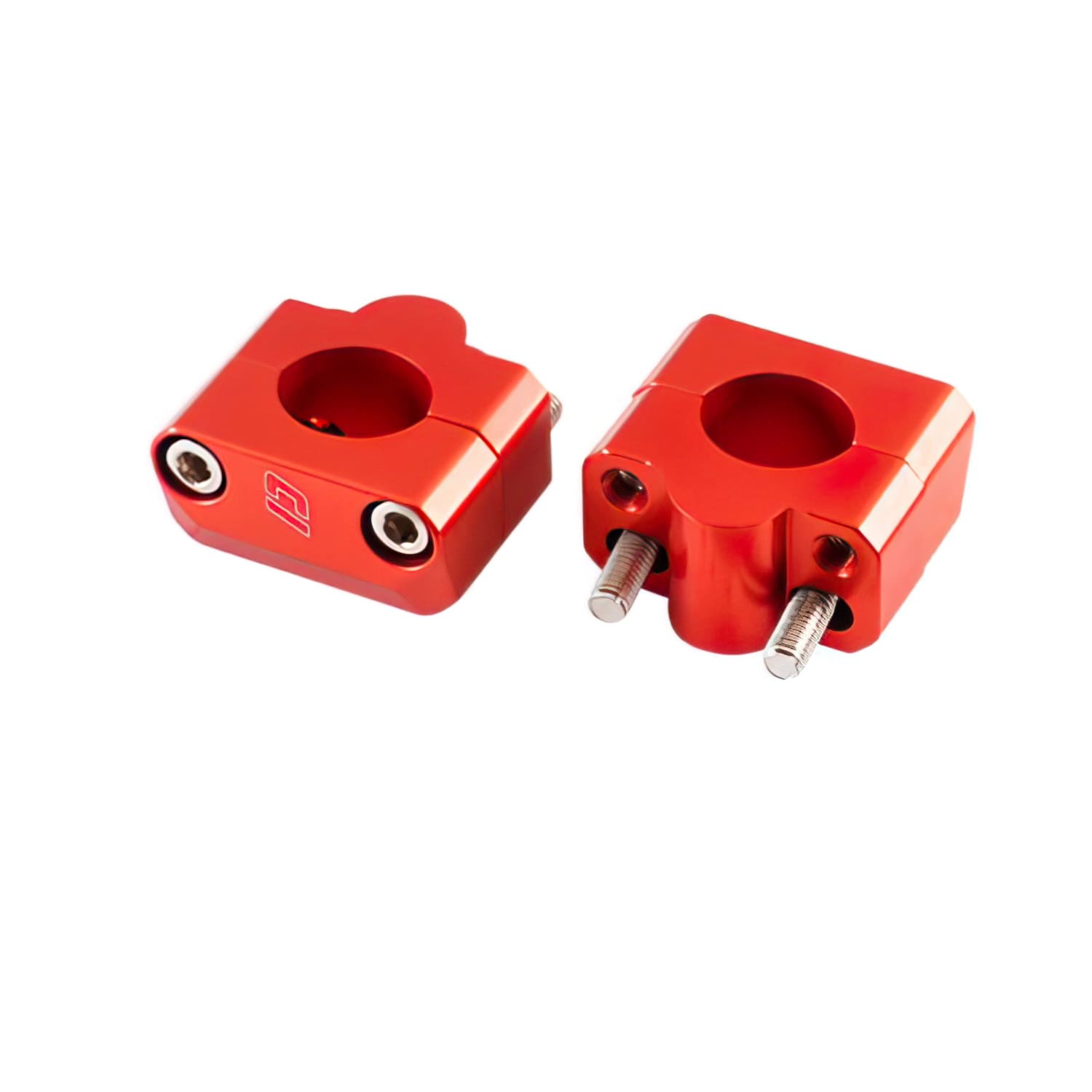 CGN500954 Handlebar Support / Clamps Alu D.28,6mm Doppler red