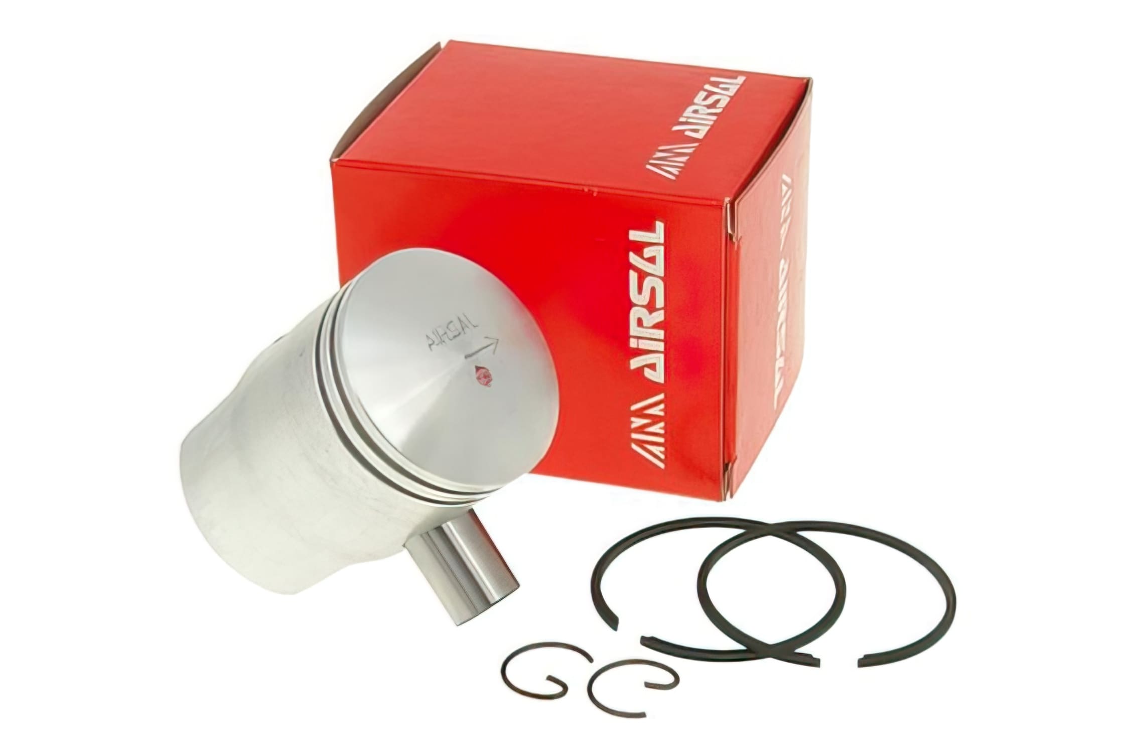 C06031238 Pistone d.38mm Airsal Alu 50cc Puch Maxi (grandes ailettes), COD: C06031238