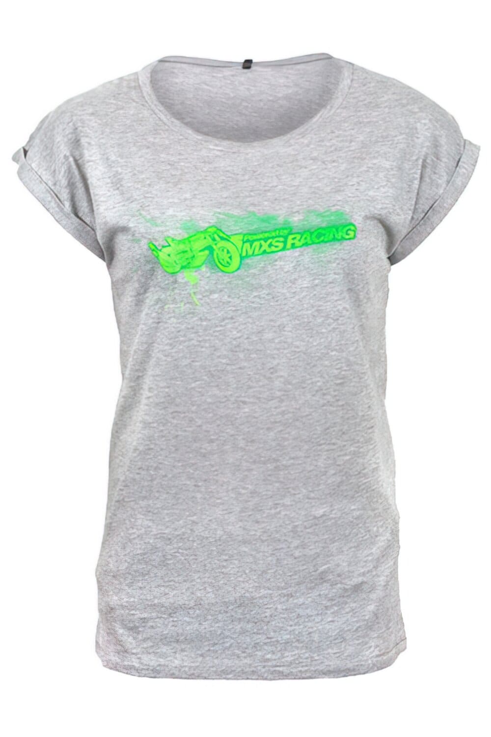 MXS-WEAR600-03-L T-Shirt MXS Racing Basic Donna grigio L