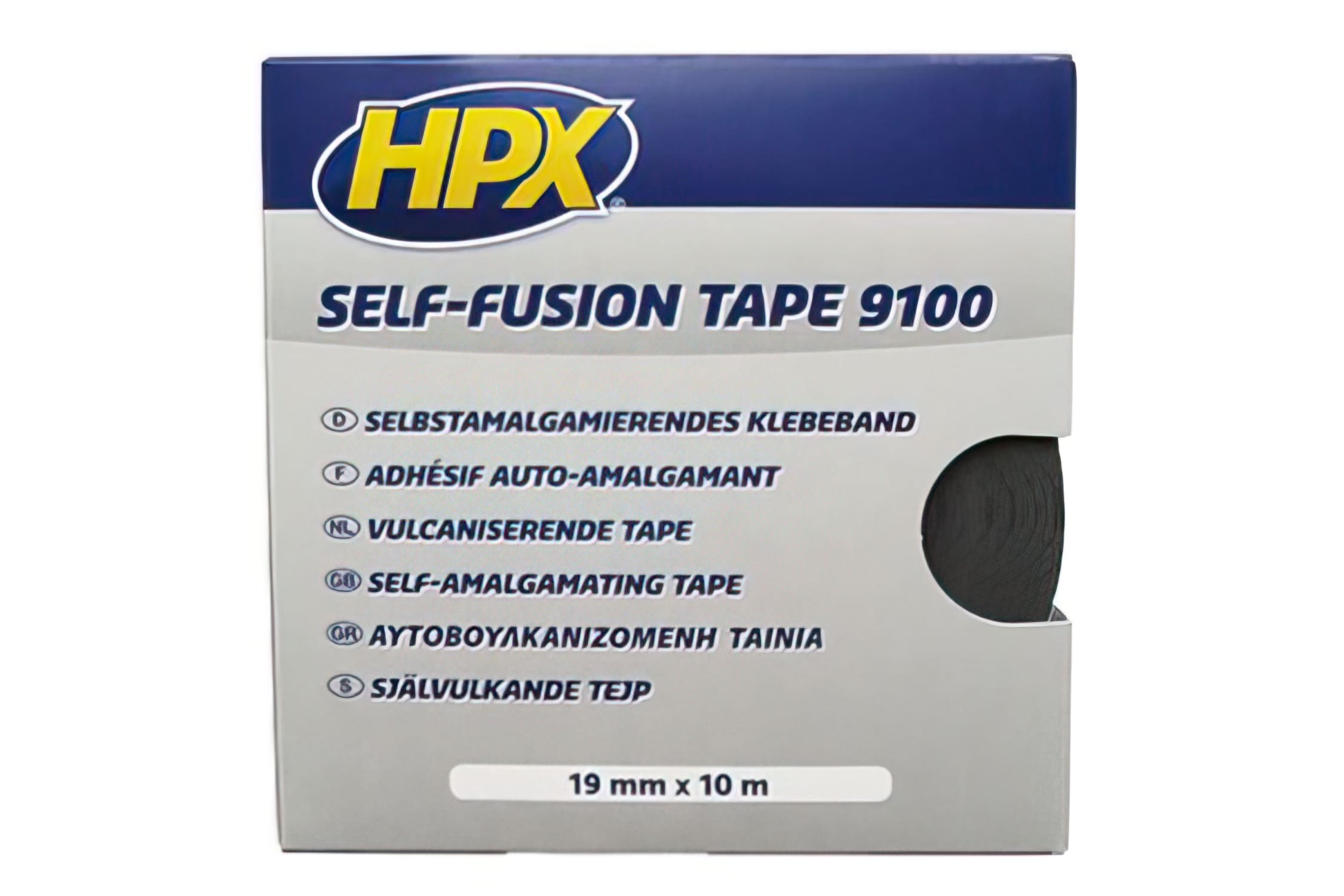 MF99.00134 HPX Vulcanized Adhesive Tape Black 19mm x 10m