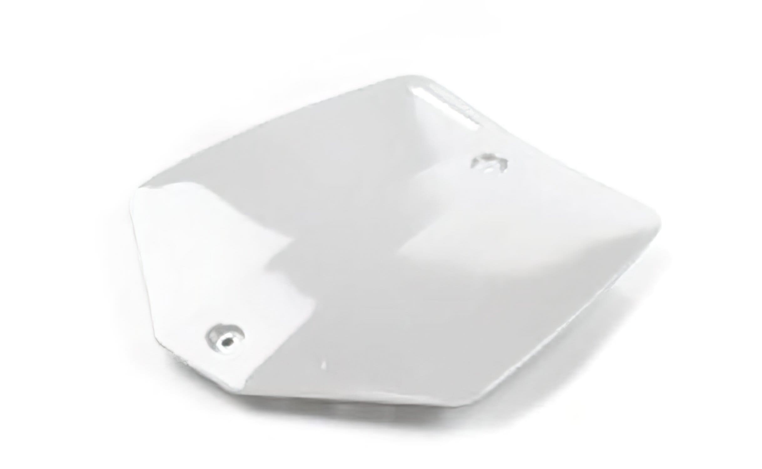 YCF-110-0212-02/WH Targhetta Numero di Gara bianco Pit Bike YCF Lite 88 / Start 88 fino 2019, COD: YCF-110-0212-02/WH