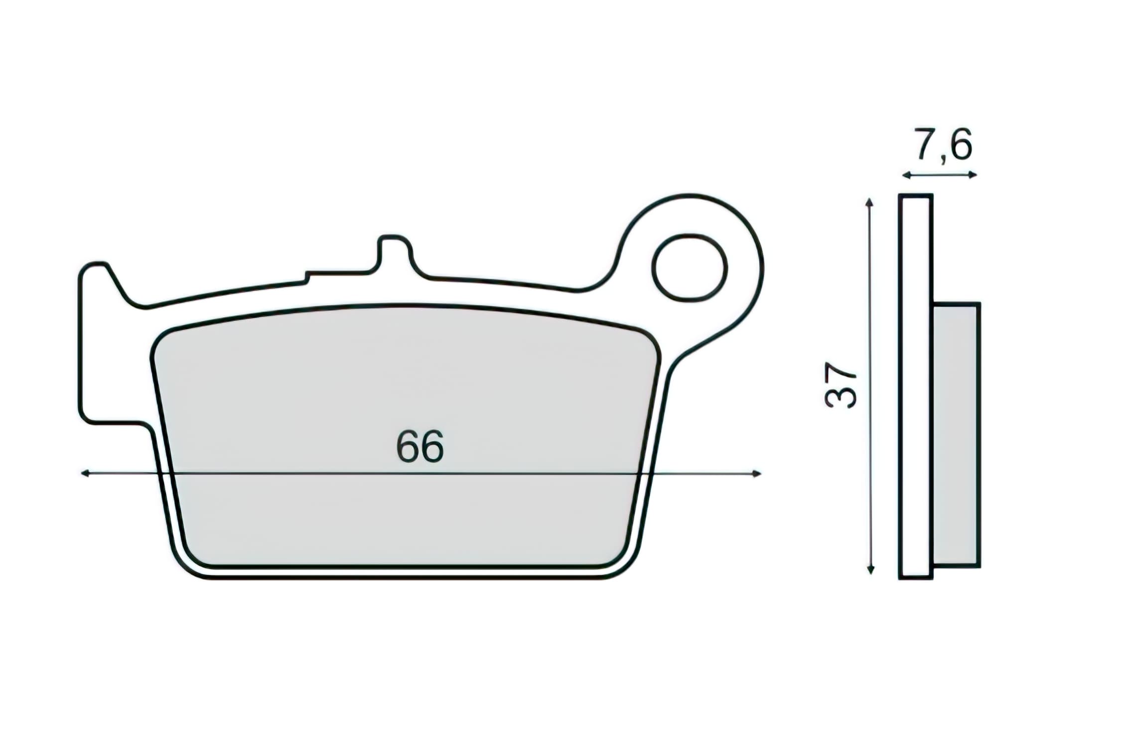 MF40.00230 Pastiglie freno Beta RR, COD: MF40.00230