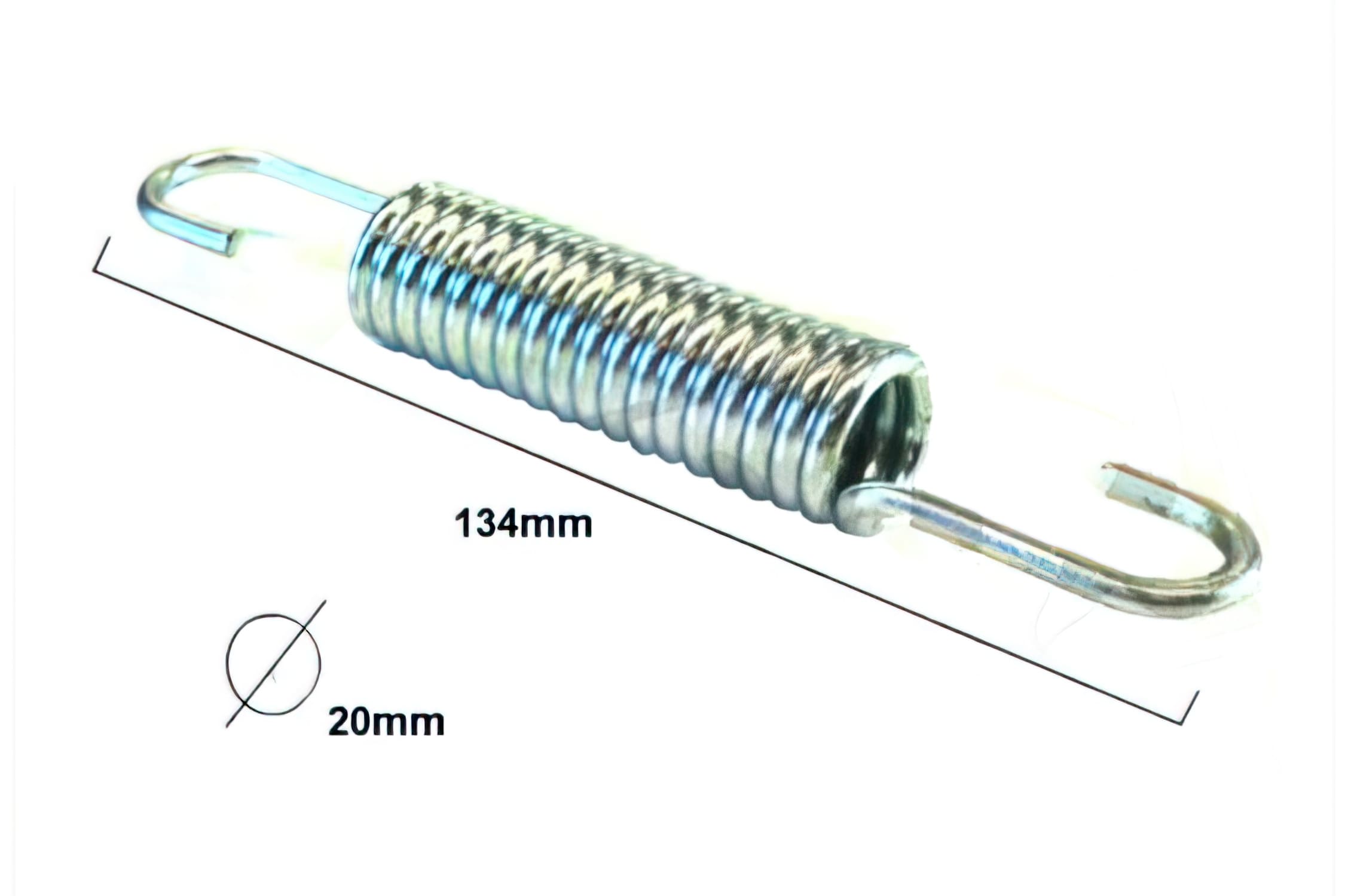 OE-PEU772657 Center stand spring 134mm Peugeot Kisbee / Vivacity 3