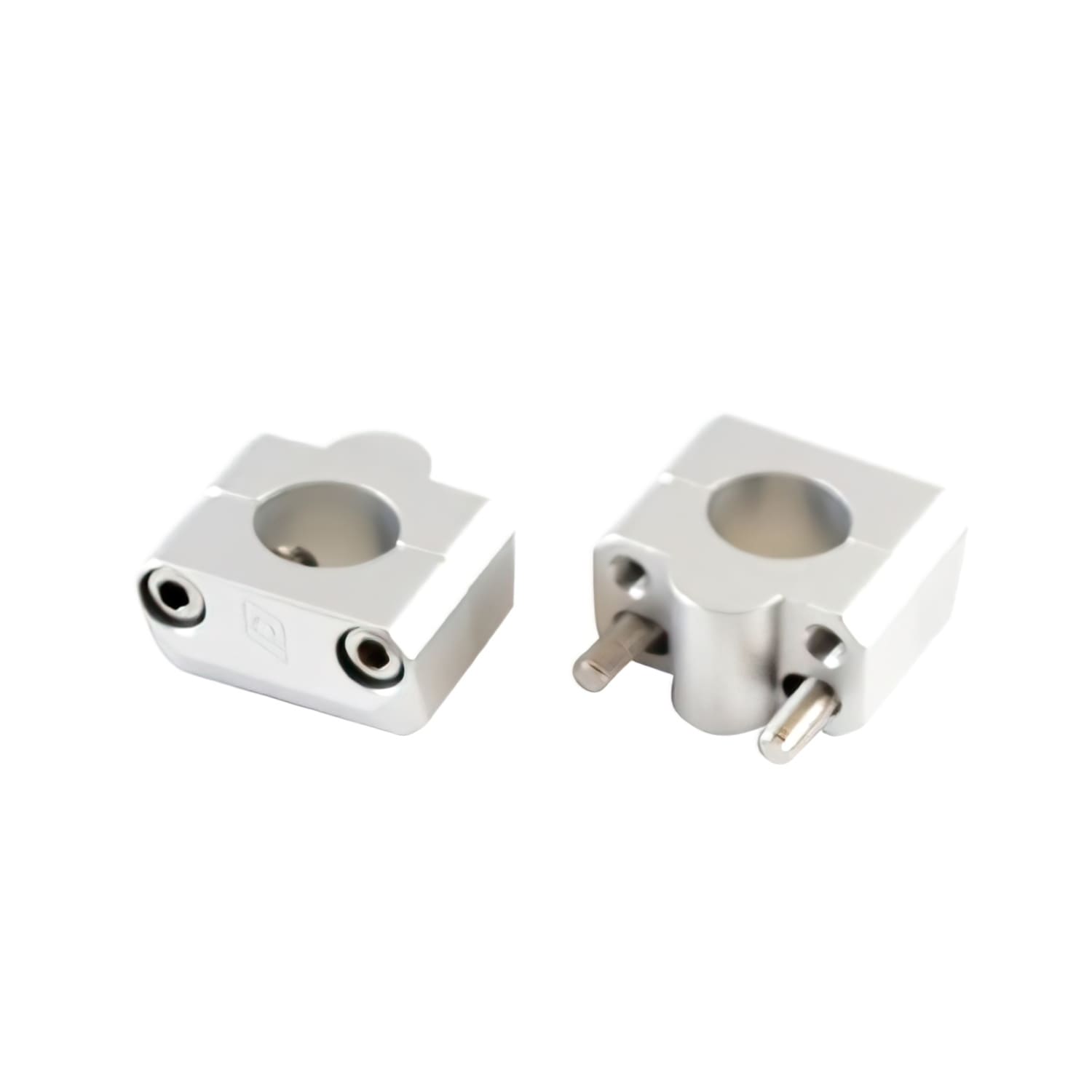 CGN500953 Handlebar Support / Clamps alu D.28,6mm Doppler silver