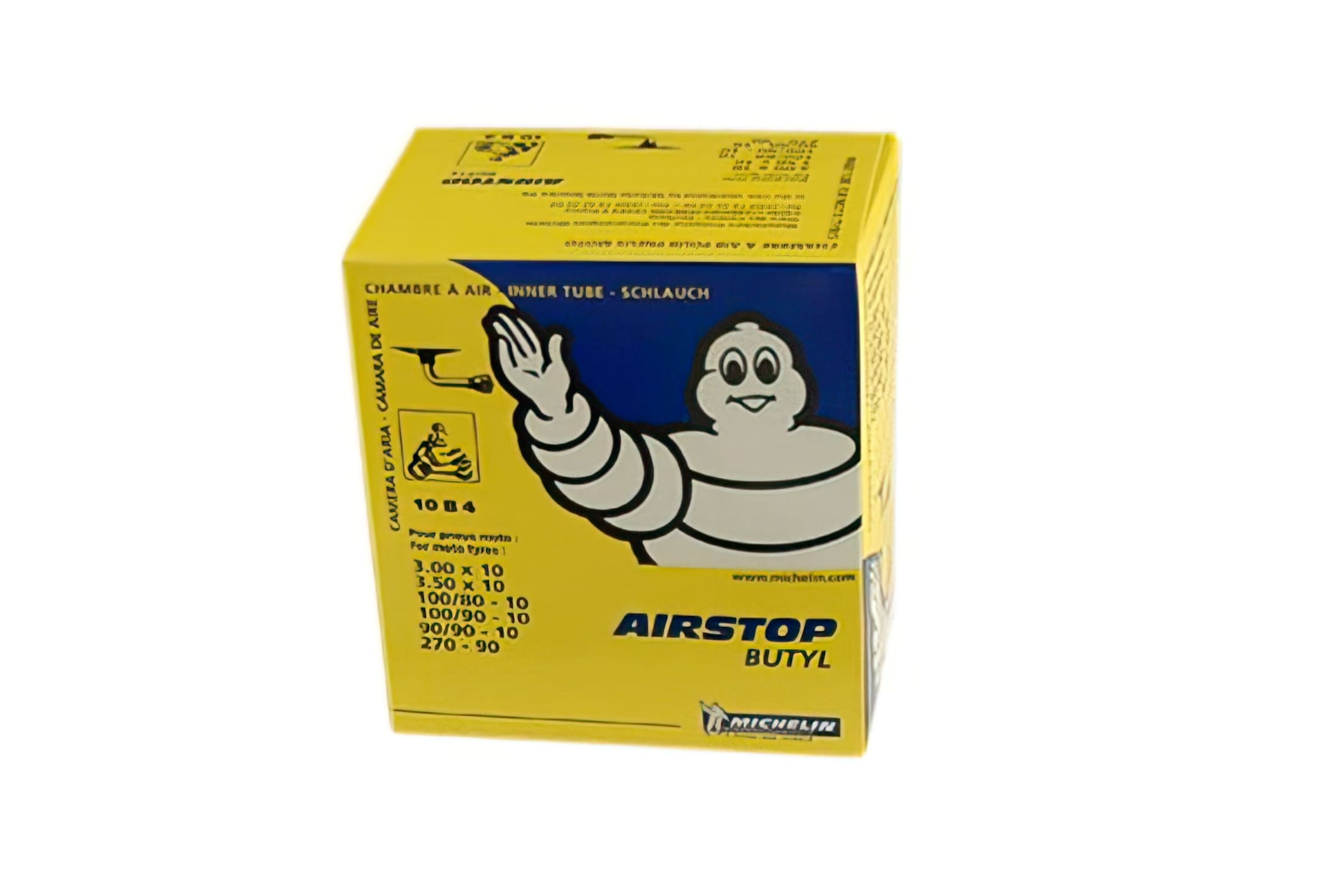 CGN3661 Camera Aria Michelin 10'' 3.00X10 - 110/80X10 - valvola 90 grado, COD: CGN3661