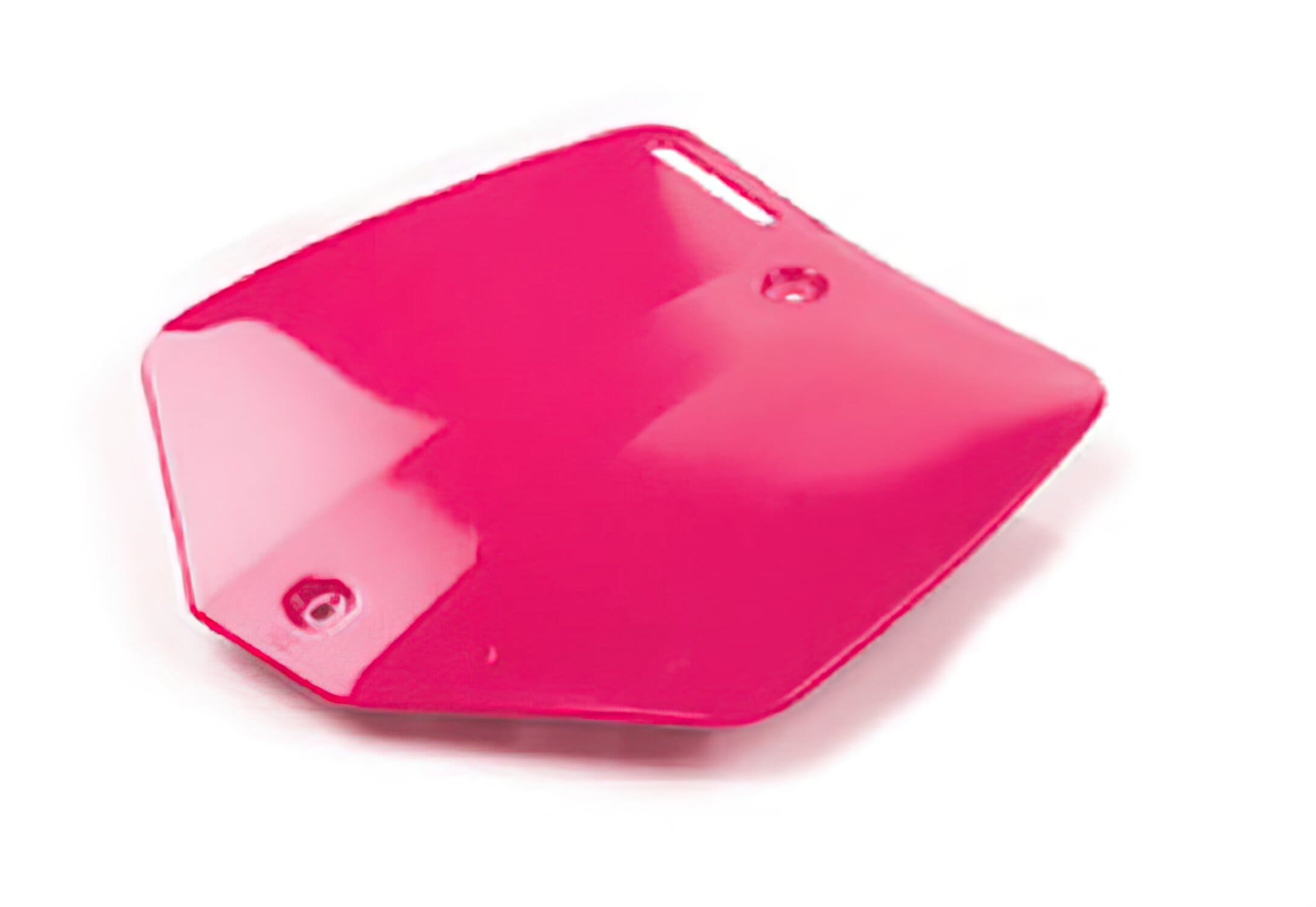 YCF-110-0212-02/PK Targhetta Numero di Gara rosa Pit Bike YCF Lite 88 / Start 88 fino 2019, COD: YCF-110-0212-02/PK