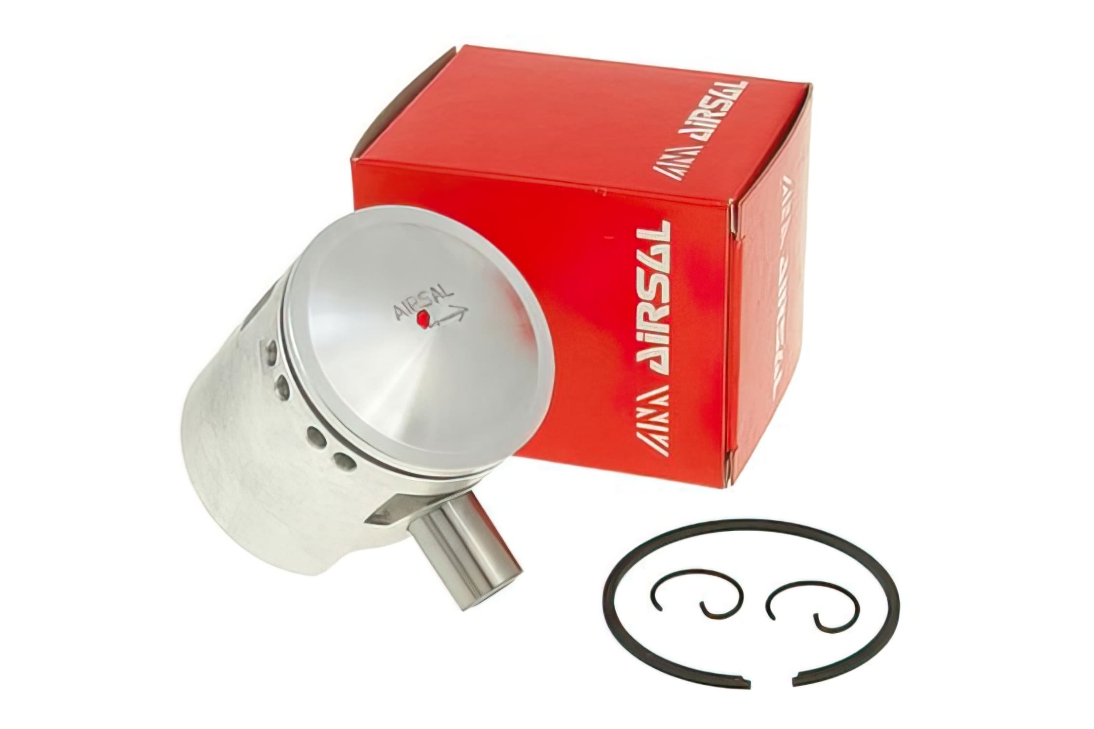 C06030745 Pistone d.45mm Airsal Alu 68cc Puch Maxi (grandes ailettes), COD: C06030745