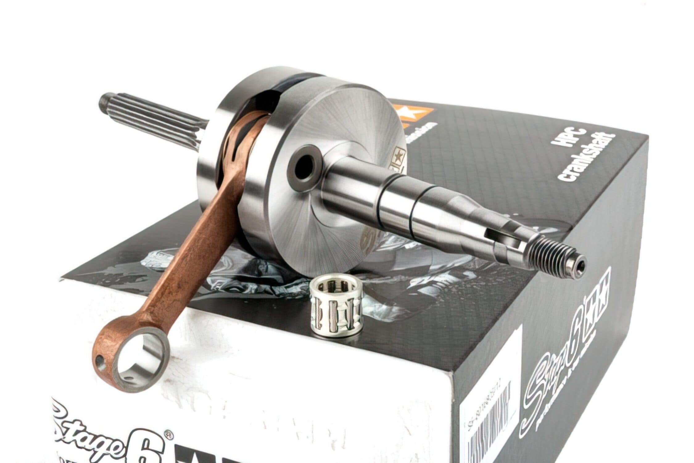 s6-8016805/12 albero motore stage6 hpc mkii biella 80 sp. 12 minarelli verticale, COD: S6-8016805/12