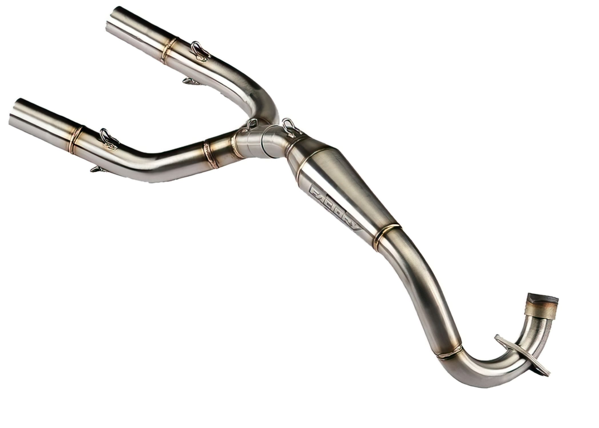 YCF-110-13028-06 Dual Exhaust System (Header Without Silencer) YCF Factoy for YCF Pilot
