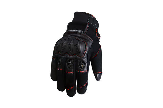 CGN505157 Guanti invernali Trendy Cypress nero / rosso XL