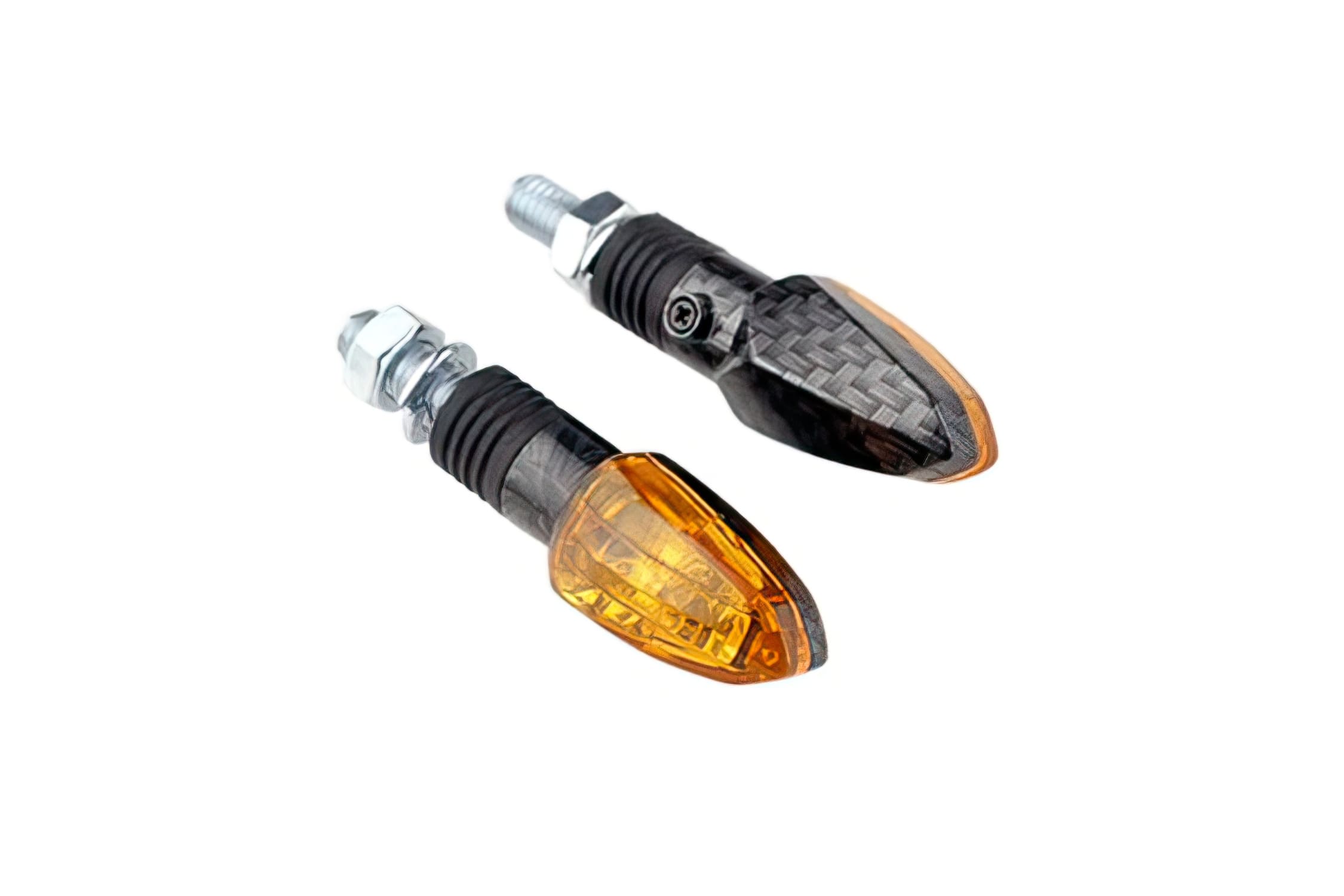 STR-675.34/CA LED Arrows Fighter Led's Orange / Carbon Look CE Approved
