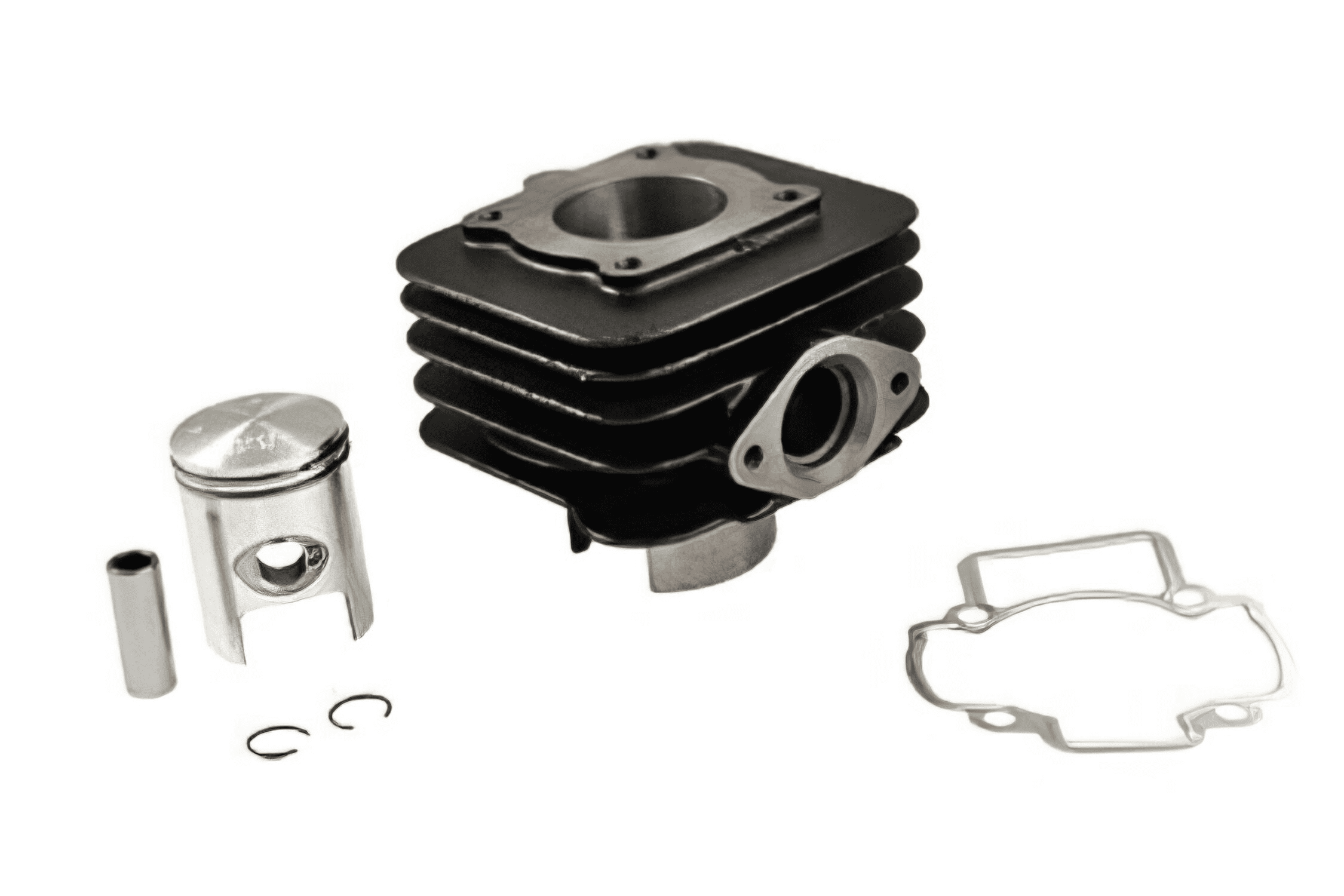 kt00080 gruppo termico dr 50cc d.40 piaggio ac aria sp.12 ghisa senza testa