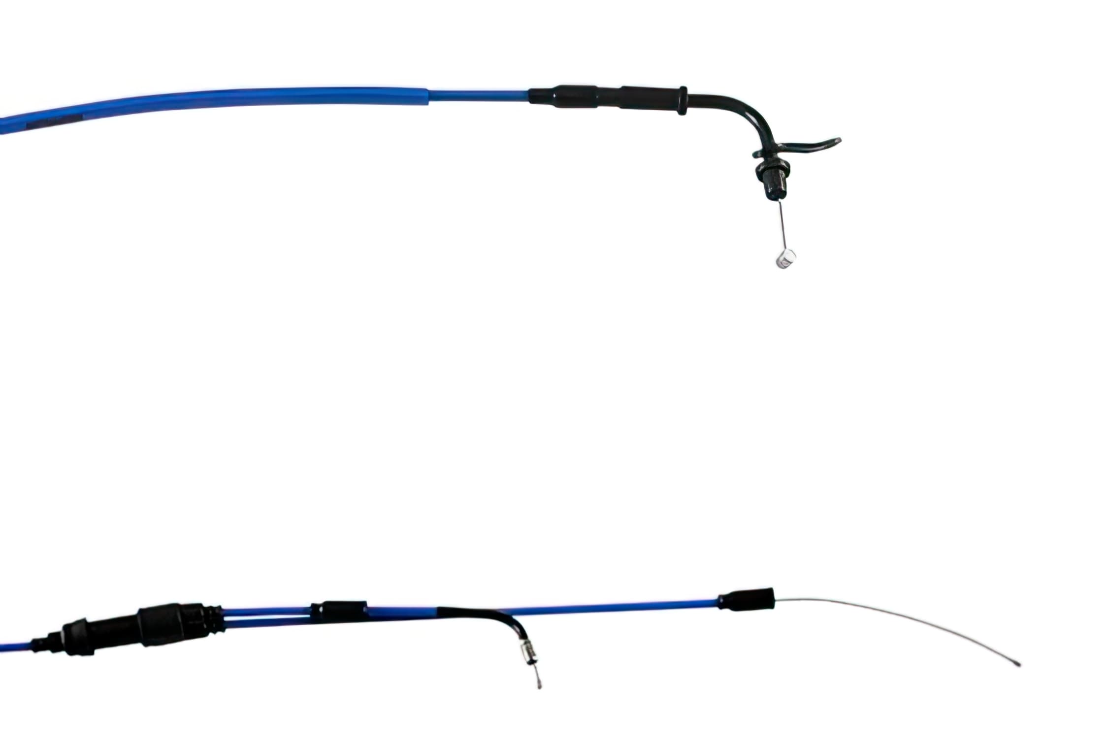 CGN503863 Cavo Gaz Teflon® Doppler blu Rieju MRT / RS3 / MRX 50cc, COD: CGN503863