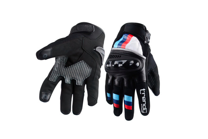 CGN507886 Guanti estivi Trendy Ceara nero / bianco / blu L - Billaricambi SRLS