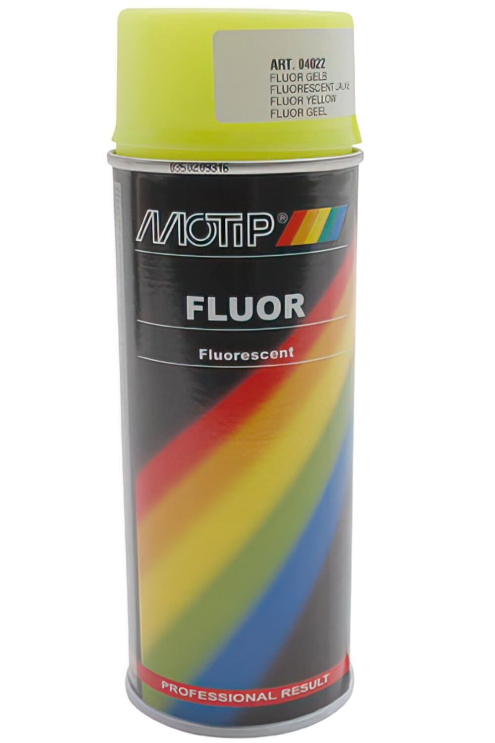 MOTIP12725 Vernice spray Motip giallo fluo 400ml, COD: MOTIP12725