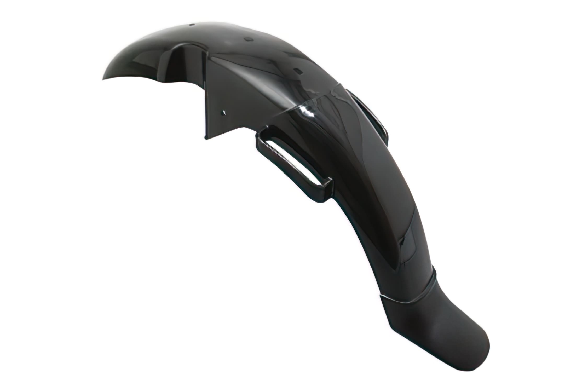 STR-933.05/BK Parafango anteriore nero Peugeot 103 SPX / RCX (Routa 16 Pollici)