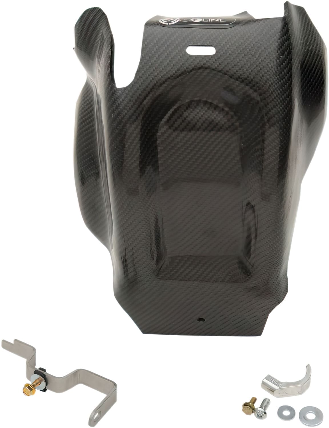 MR05061244 Protezione Motore Skid Plate carbone TC / TE 250 - 300 Moose Racing, COD: MR05061244
