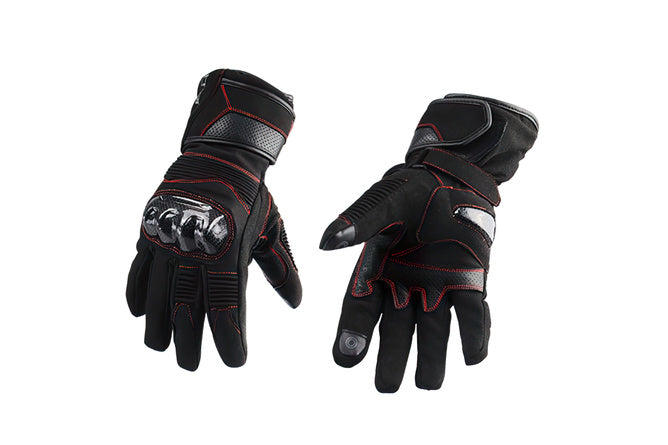 CGN505106 Guanti invernali Trendy Ripon nero / rosso M - Billaricambi SRLS