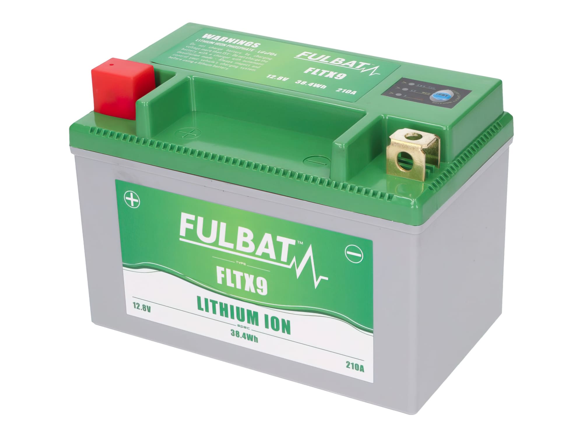 FB560506 Fulbat FLTX9 Lithium-Ion Maintenance-Free Battery - Ready to Install