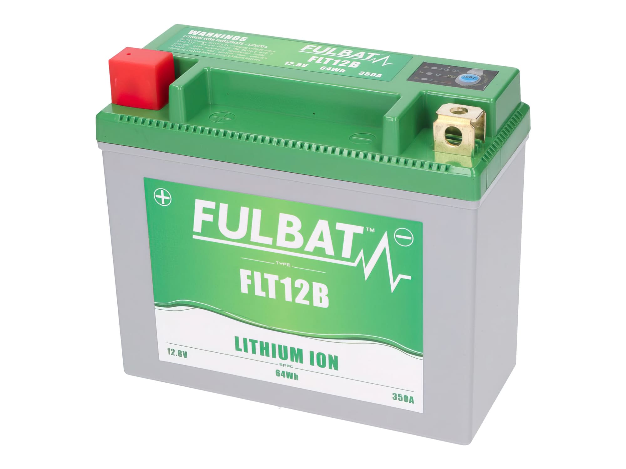 FB560508 Fulbat FLT12B Lithium-Ion Maintenance-Free Battery - Ready to Install