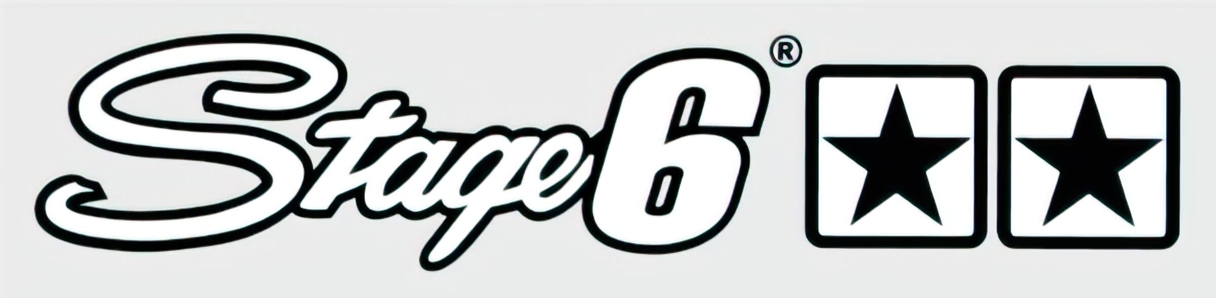 S6-0528/W Adesivo Stage6, 25x4,5cm, bianco, COD: S6-0528/W