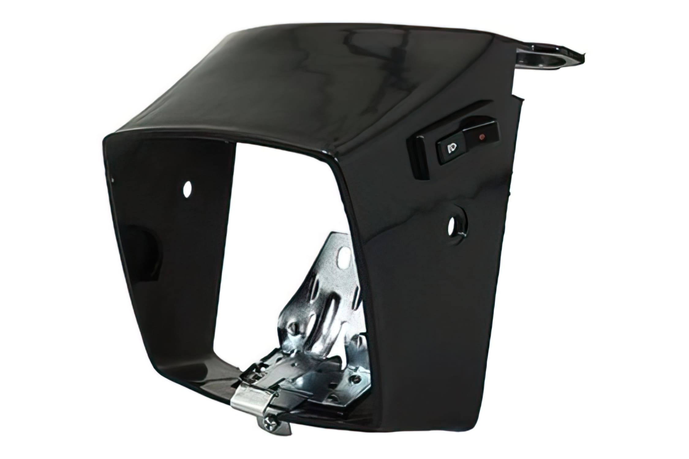 STR-598.01/BK Telaio di faro nero Peugeot 103 MVL / Vogue, COD: STR-598.01/BK
