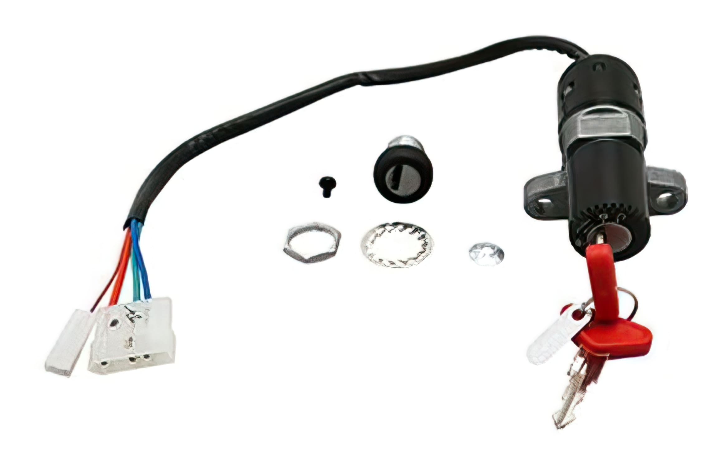 OE-DE00H059082515 Set Serratura ricambio originale Derbi / Aprilia / Gilera, COD: OE-DE00H059082515