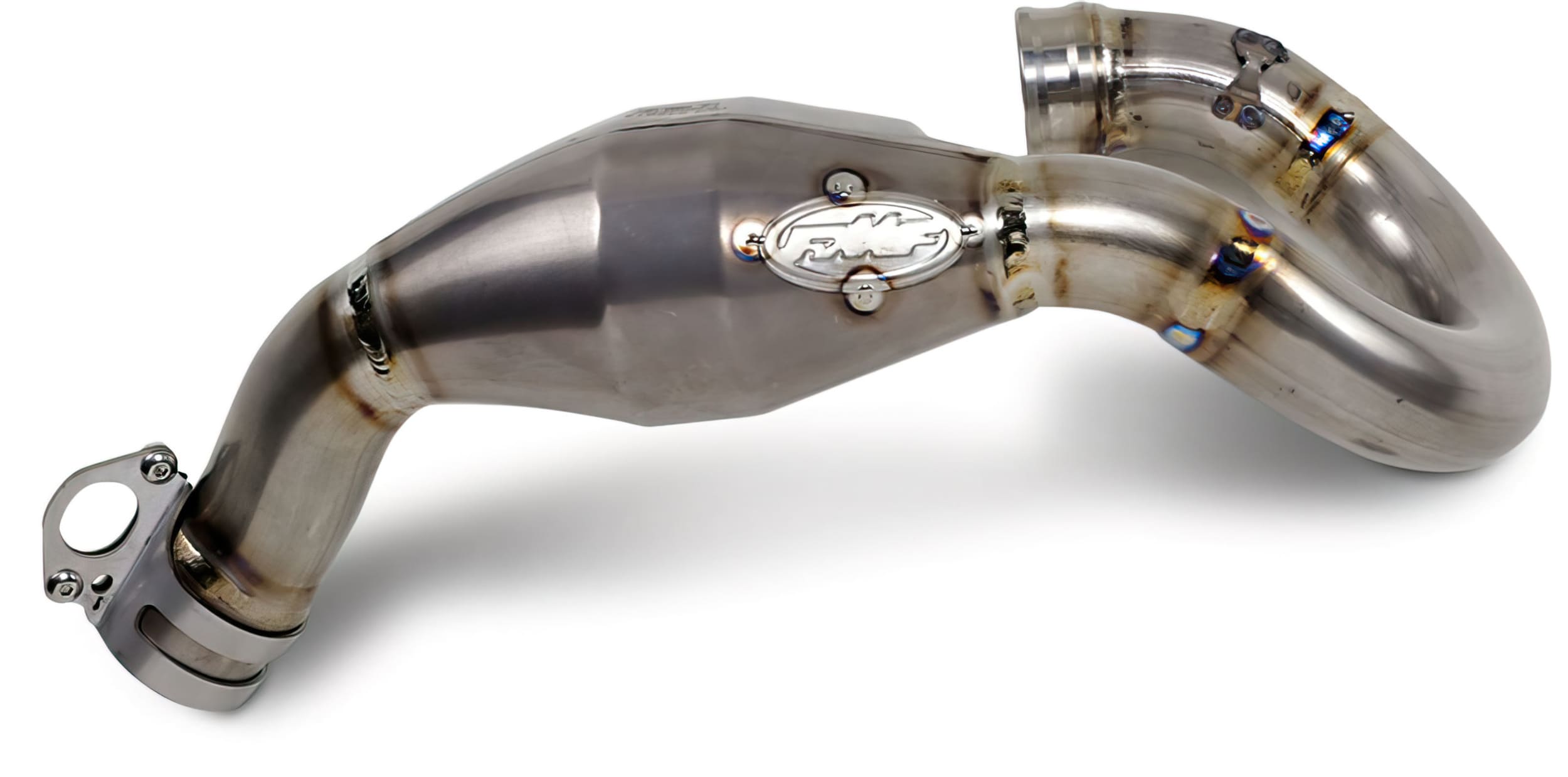 FMF18220483 Collettore Marmitta FMF Megabomb titanio SX-F / FC 350, COD: FMF18220483