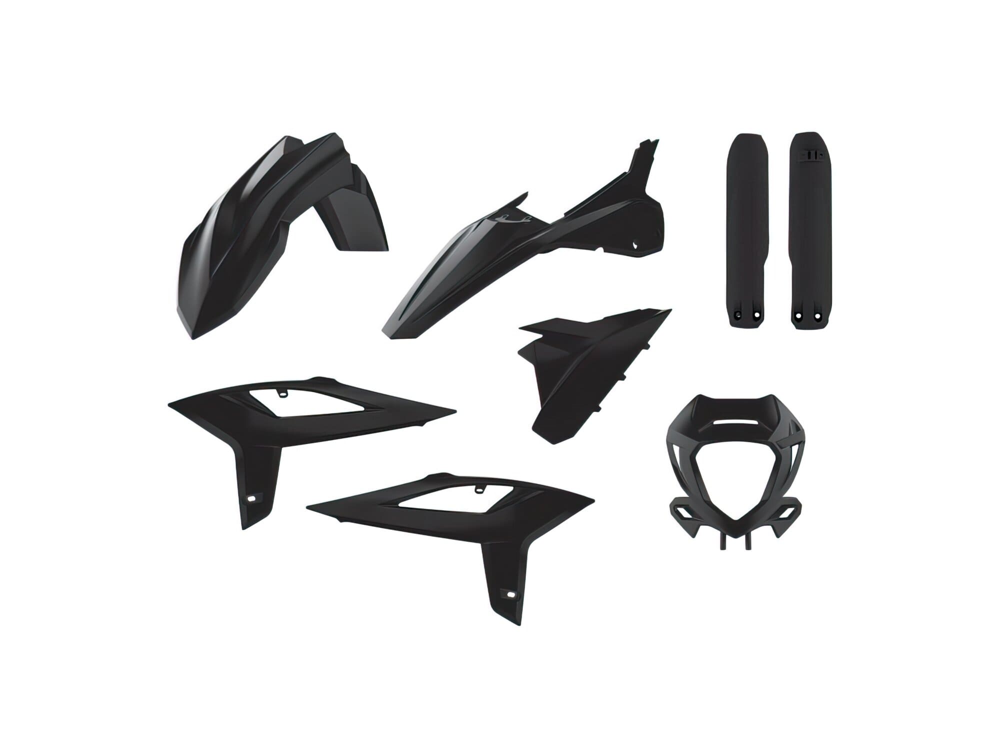 POL-90930 Kit Carena Polisport Beta RR nero, COD: POL-90930