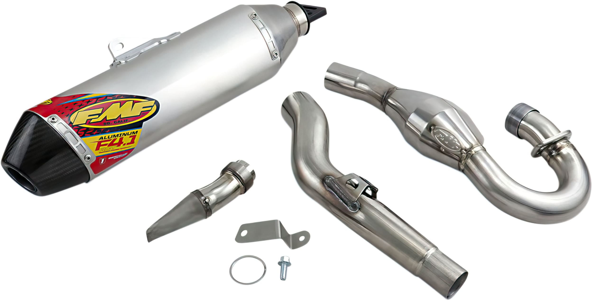 FMF18201843 Marmitta completa FMF Factory 4.1 RCT Megabomb inox KXF 450, COD: FMF18201843