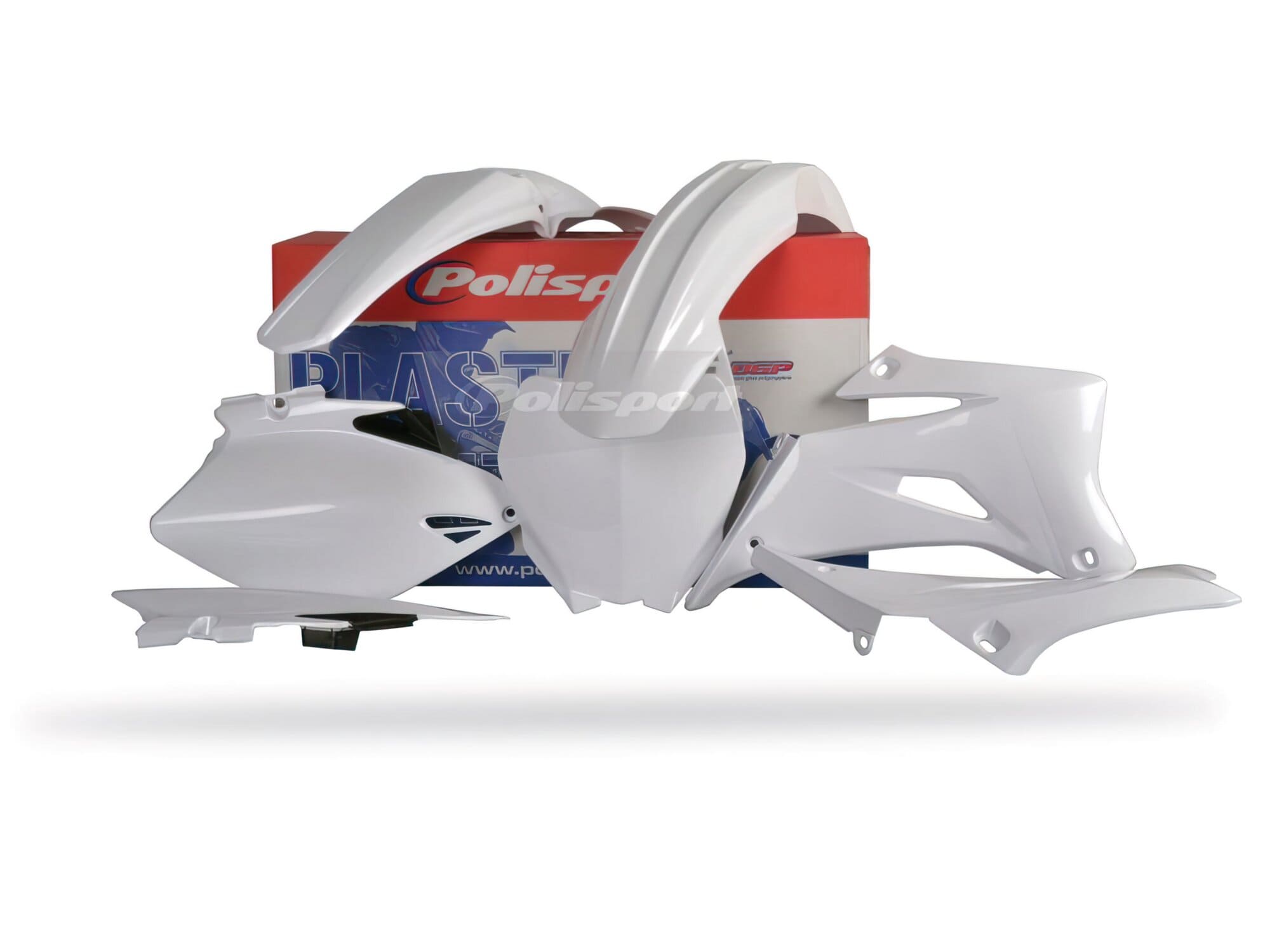 POL-PS111W07 Polisport Fairing Kit YZF 250 YZF 450 06-09 white