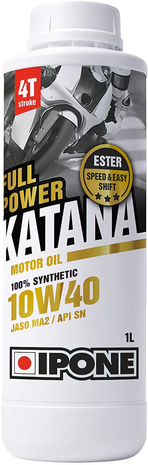 IP-800359 Olio Motore 4 tempi 10W40 Ipone Full Power Katana 100% sintetico 1L, COD: IP-800359