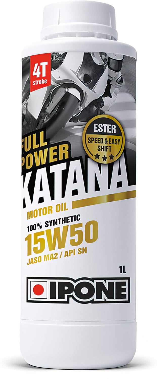 IP-800356 Olio Motore 4 tempi 15W50 Ipone Full Power Katana 100% sintetico 1L, COD: IP-800356
