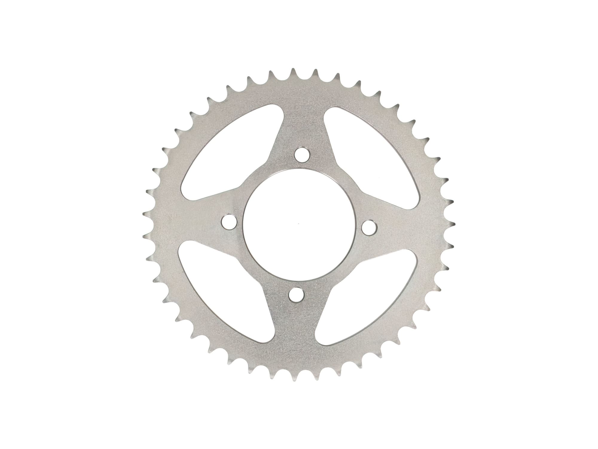 AFAM12200-43 Corona acciaio 43 denti - 428 AFAM SYM XS 125 K / Yamaha RD / YBR 125, COD: AFAM12200-43