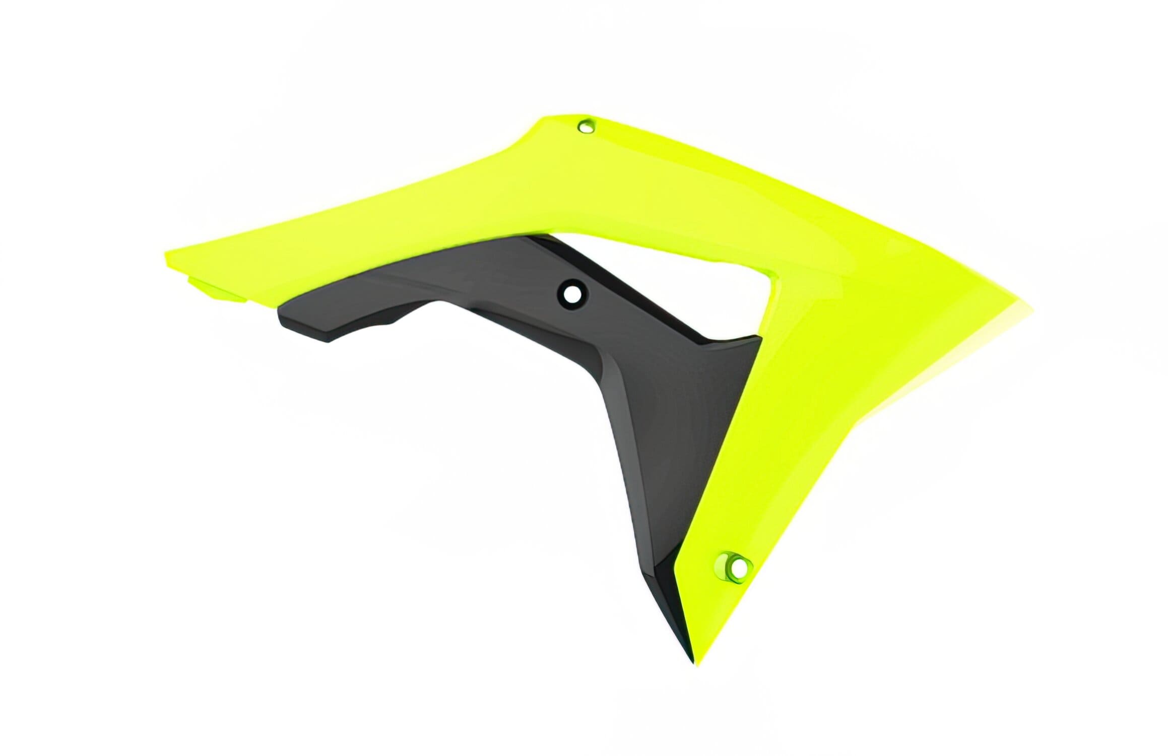 POL-8151400003 Carene laterale anteriore Polisport giallo fluo Honda CRF450R, COD: POL-8151400003