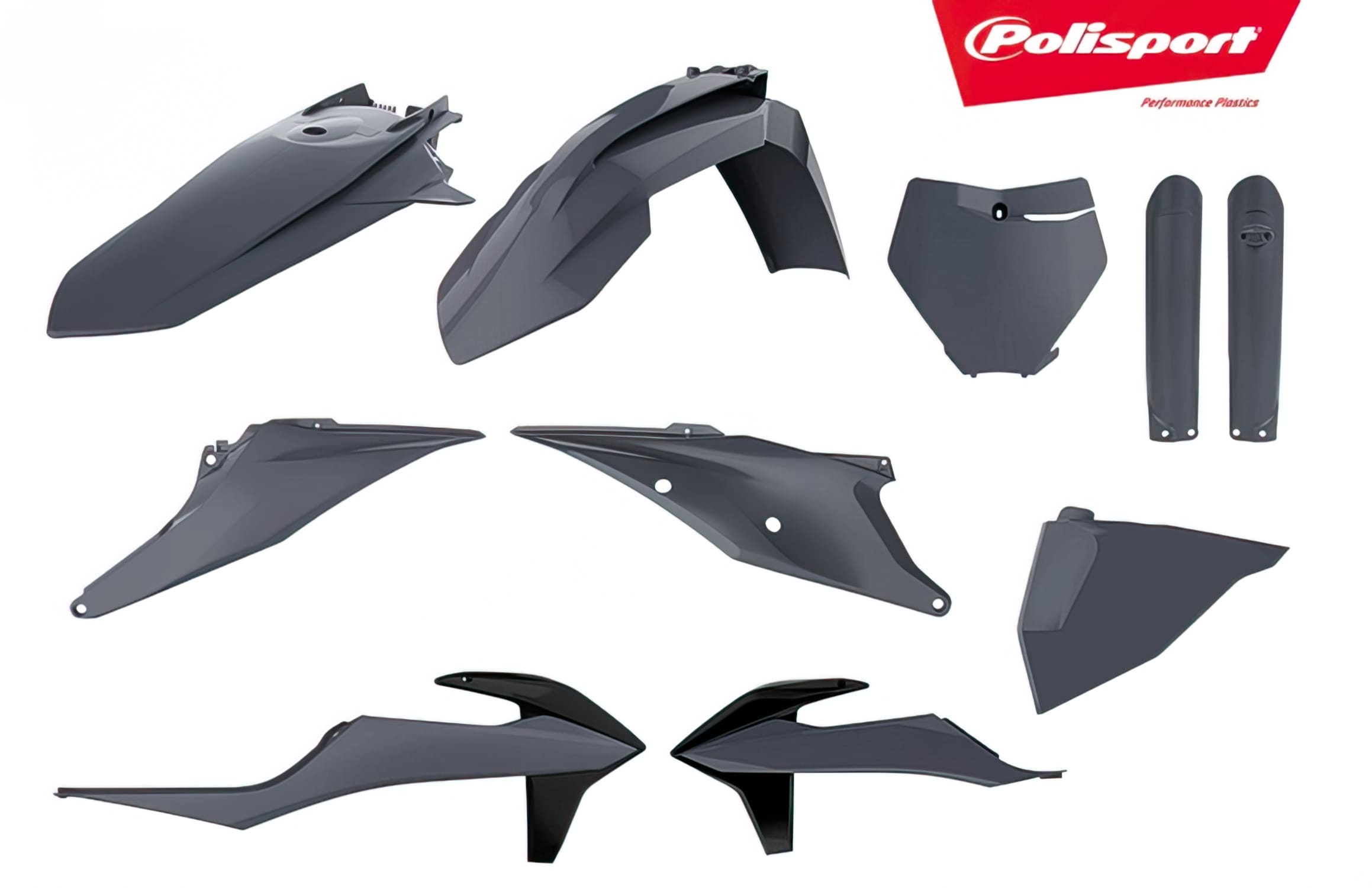 POL-90814 Kit Carena Polisport grigio Nardo KTM SX / SX-F