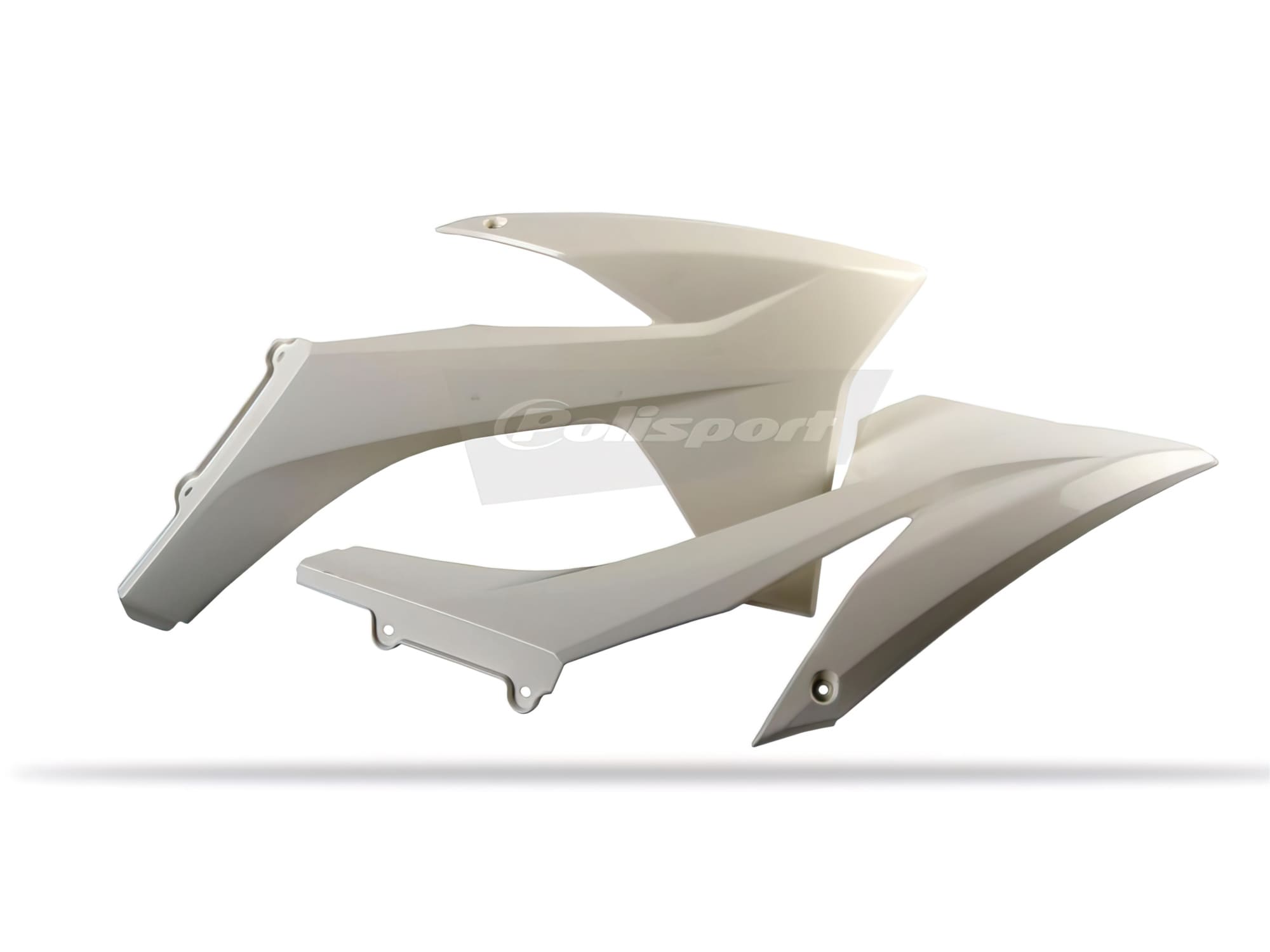 POL-8151000001 Carene laterale anteriore Polisport bianco KTM SX / SX-F, COD: POL-8151000001